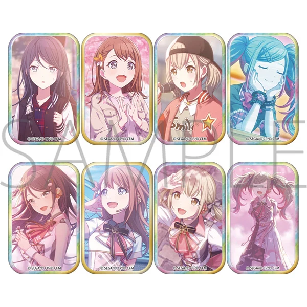 [Hatsune Miku: Colorful Stage!] Square Badge / vol. 9 A (Blind Box -Single)