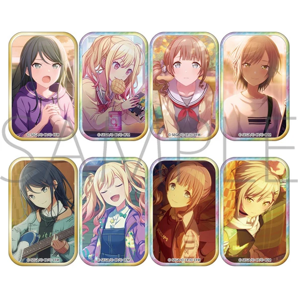[Hatsune Miku: Colorful Stage!] Square Badge / vol. 9 C (Blind Box -Single)