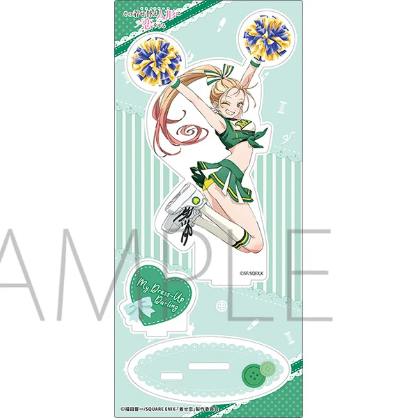 (Goods - Acrylic Stand) [My Dress-Up Darling] Acrylic Stand Cheer-Leader feat. Exclusive Art - Image 2