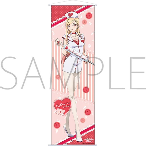 [My Dress-Up Darling] Big Wall Scroll Nurse feat. Exclusive Art