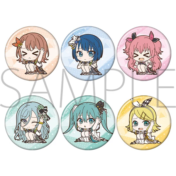 [Hatsune Miku: Colorful Stage!] Chara Badge Collection (ViVimus) / MORE MORE JUMP! (Blind Box -Single)