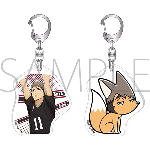 [Haikyu!!] Acrylic Lenticular Keychain Osamu Miya - Image 2