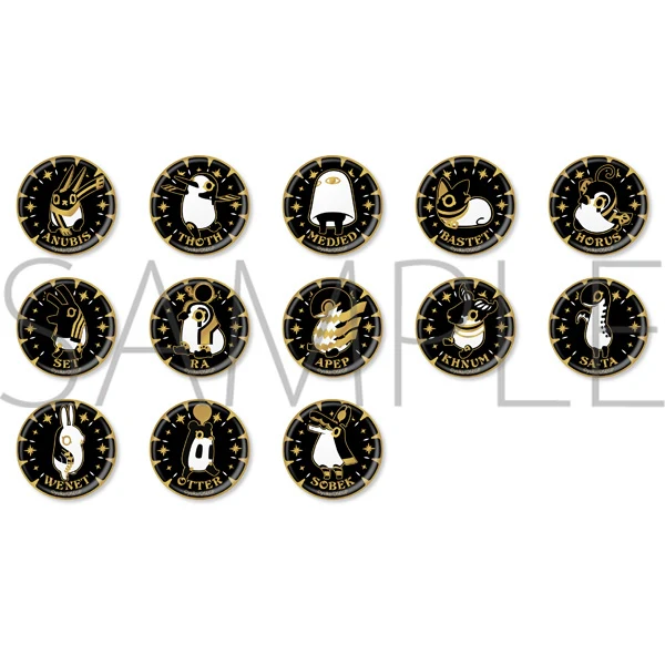 [Oh, Suddenly Egyptian God] Metallic Badge Collection (Blind Box -Single)