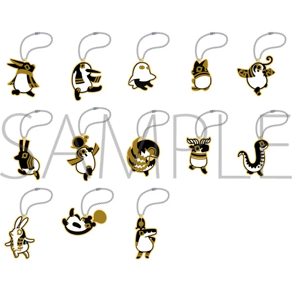 [Oh, Suddenly Egyptian God] Rubber Keychain Collection (Blind Box -Single)