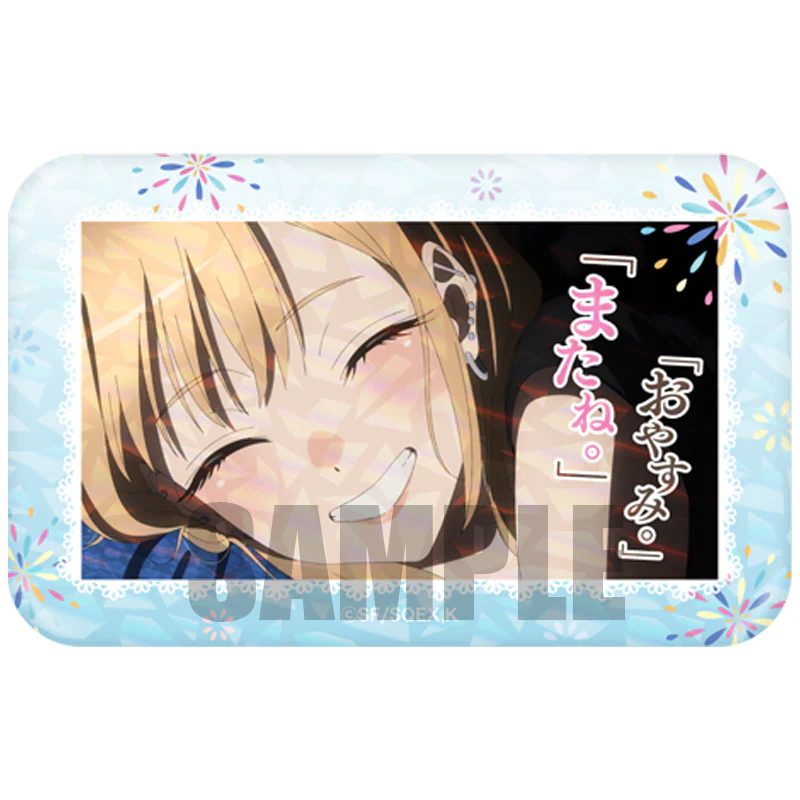 [My Dress-Up Darling] Square Can Badge Set (3) Holographic ver. - Image 2