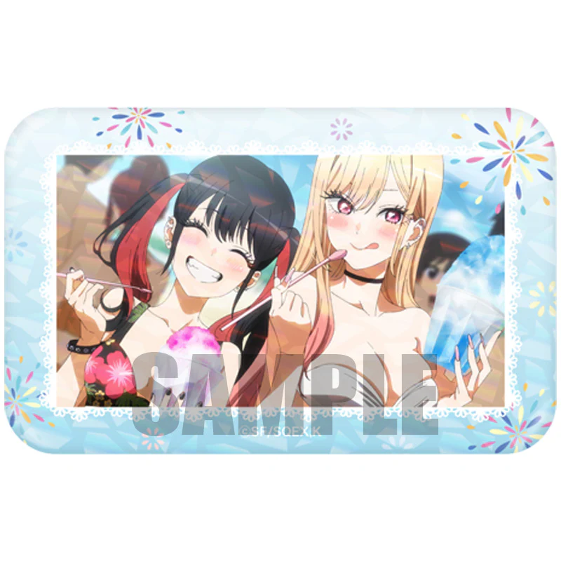 [My Dress-Up Darling] Square Can Badge Set (3) Holographic ver. - Image 3