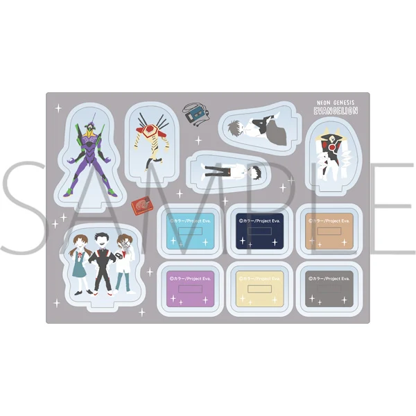 (Goods - Acrylic Stand) [Evangelion] Acrylic Stand /A Yuru Palette - Image 2