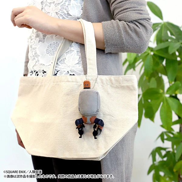 [NieR] Plush Keychain Simple Pod 042 - Image 3