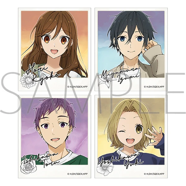[Horimiya] Sticker Set A: Hori & Miyamura & Ishikawa & Yoshikawa