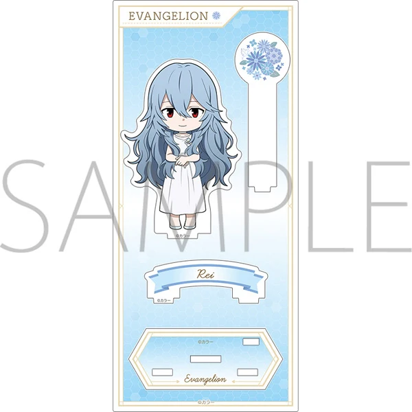 (Goods - Acrylic Stand) [Evangelion] Acrylic Stand / Rei Chibi Ver. - Image 2