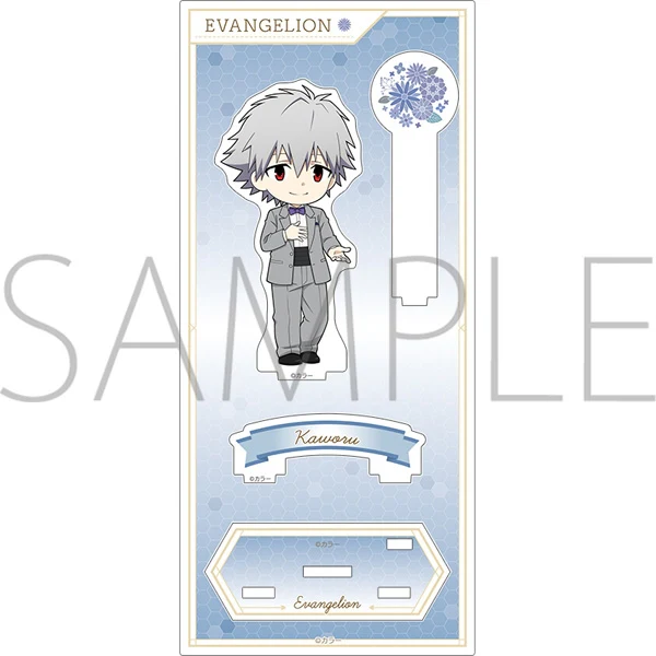 (Goods - Acrylic Stand) [Evangelion] Acrylic Stand / Kaworu Chibi Ver. - Image 2