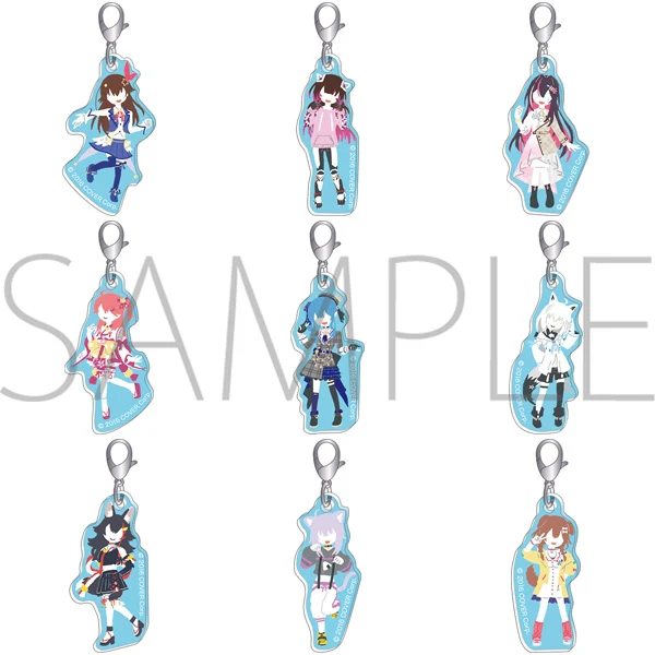 [hololive] Acrylic Mini Charm Collection Yuru Palette vol. 1 (Blind Box -Single)