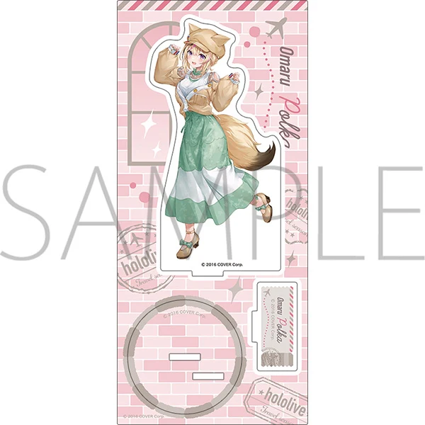 (Goods - Acrylic Stand) [hololive] Acrylic Stand - Travel season Omaru Polka - Image 2