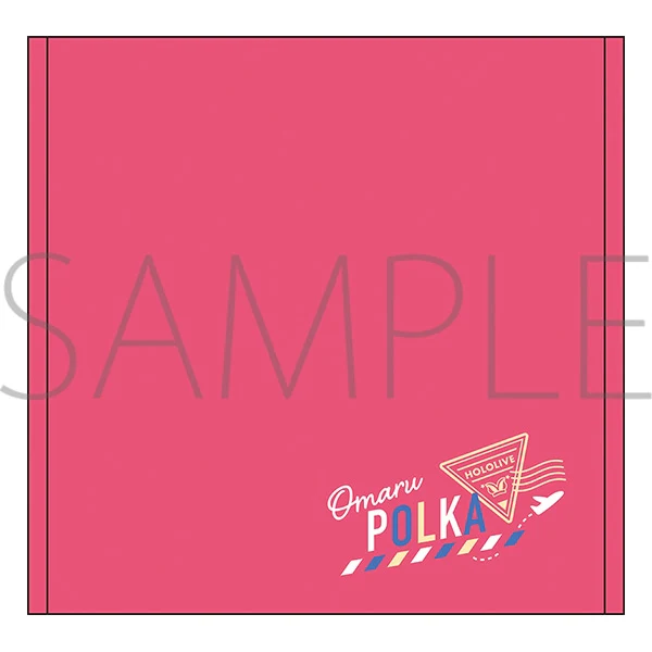 [hololive] Hand Towel - Travel season Omaru Polka