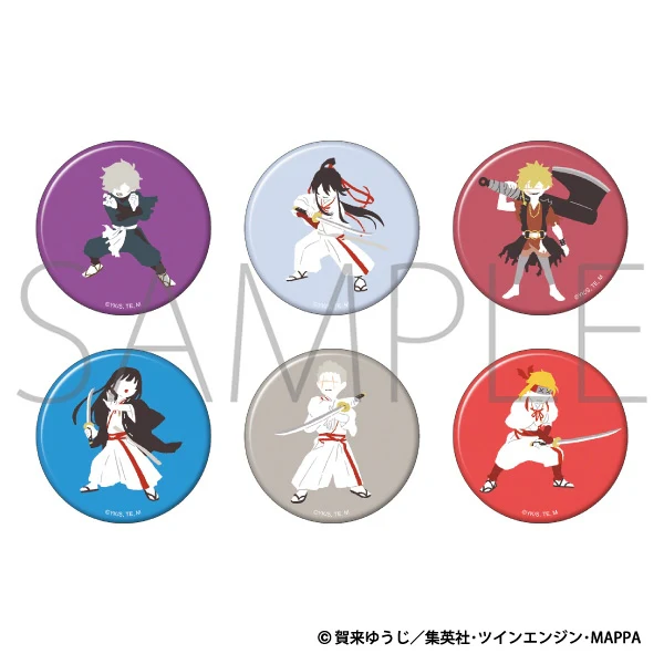 [Hell's Paradise: Jigokuraku] Character Badge Collection/Yuru Palette (Blind Box -Single) - Image 2