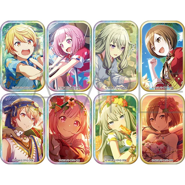 [Hatsune Miku: Colorful Stage!] Square Badge Collection / vol. 23 C (Blind Box -Single)
