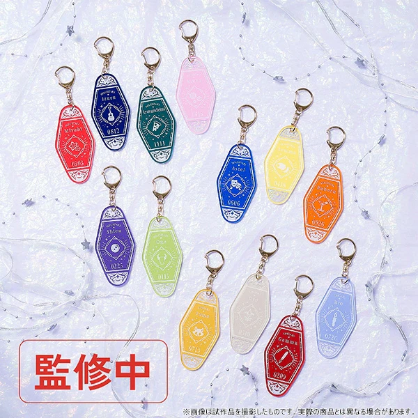 [hololive] Holostars Motel Style Acrylic Keychain / Hanasaki Miyabi - Image 2
