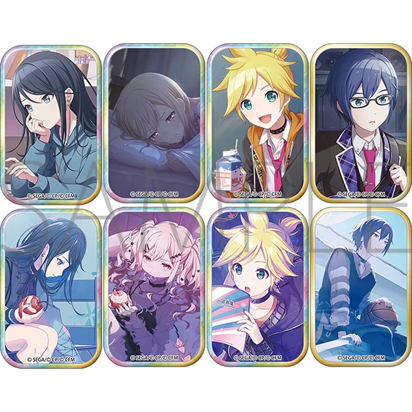 [Hatsune Miku: Colorful Stage!] Square Badge Collection / vol. 24 C (Blind Box -Single)