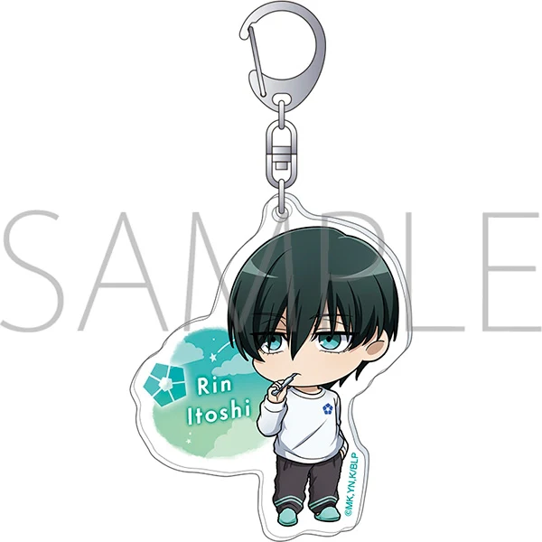 [Blue Lock] Acrylic Keychain Rin Itoshi