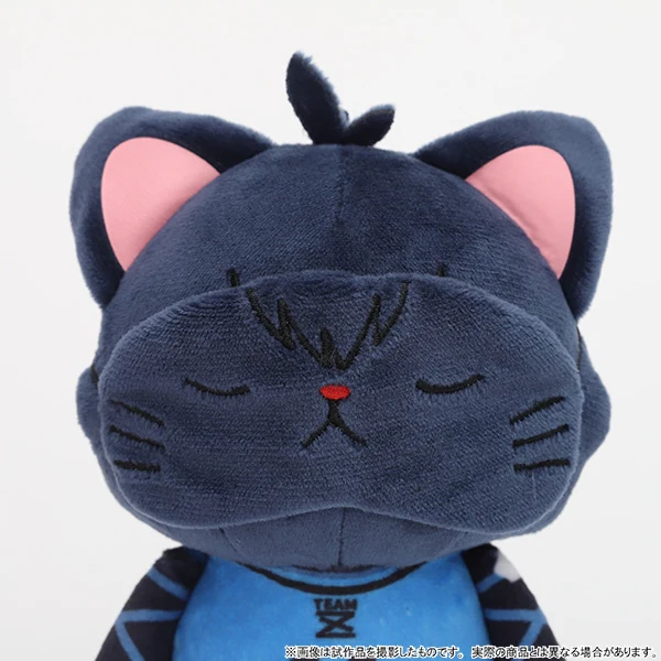 [Blue Lock] withCAT Plush Keychain With Eye Mask / Yoichi Isagi - Image 2
