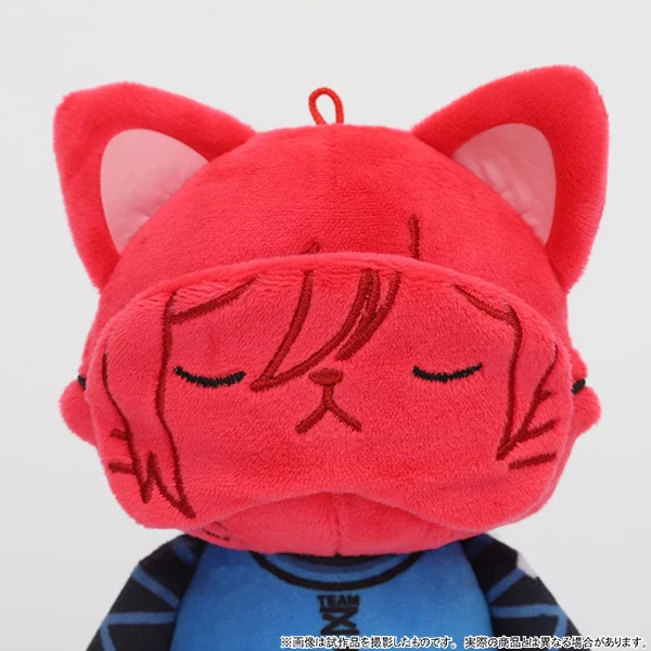 [Blue Lock] withCAT Plush Keychain With Eye Mask / Hyoma Chigiri - Image 2