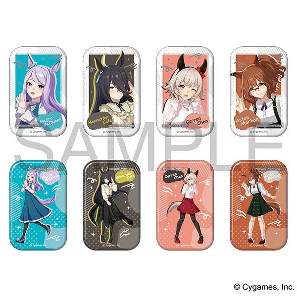 [Uma Musume] Square Button Badge Collection (Blind Box -Single)
