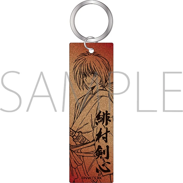[Rurouni Kenshin] Metal Acrylic Keychain Kenshin Himura