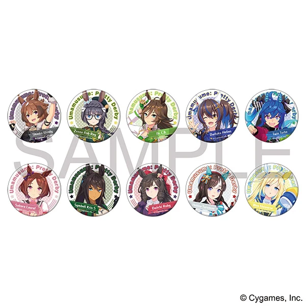 [Uma Musume] Character Badge Collection vol. 8 (Blind Box -Single)