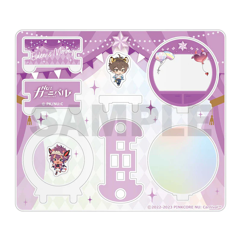 (Goods - Acrylic Stand) [Nu: Carnival] Connectable Acrylic Stand - Eiden & Morvay - Image 2