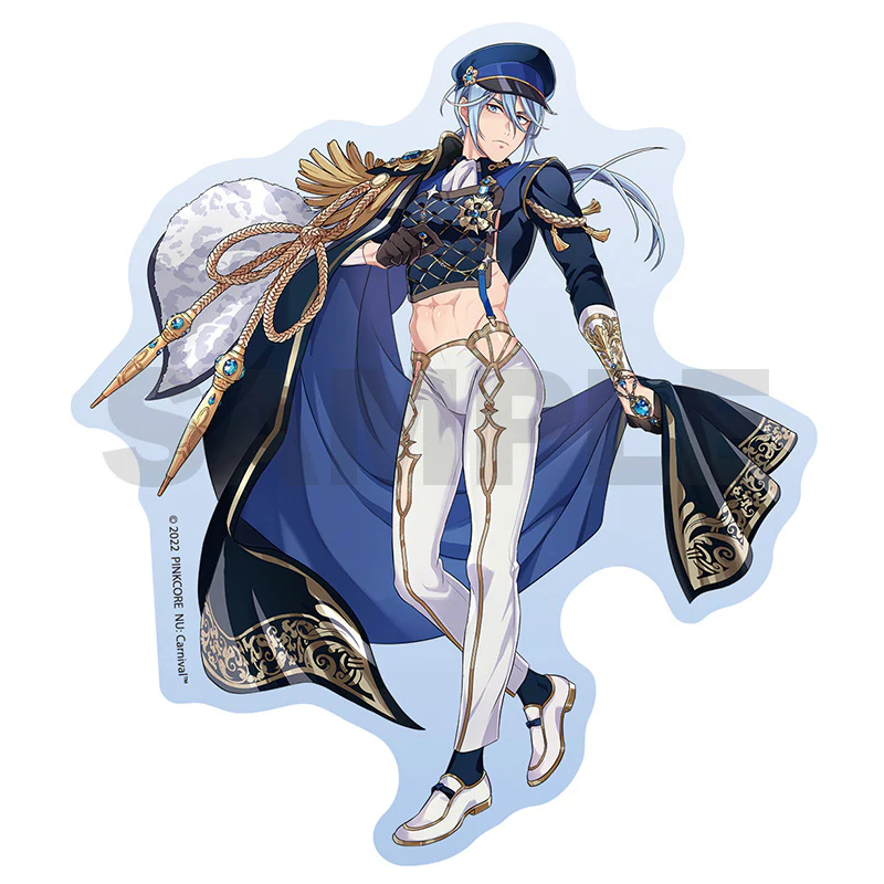 [Nu: Carnival] Sparkly Die-cut Sticker - Edmond