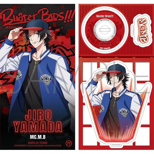 (Goods - Acrylic Stand) [Hypnosis Mic] Rhyme Anima + CD Style Acrylic Stand / Jiro Yamada - Image 2