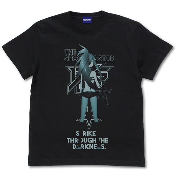 [Black Rock Shooter] DAWN FALL T-shirt / BLACK-XL