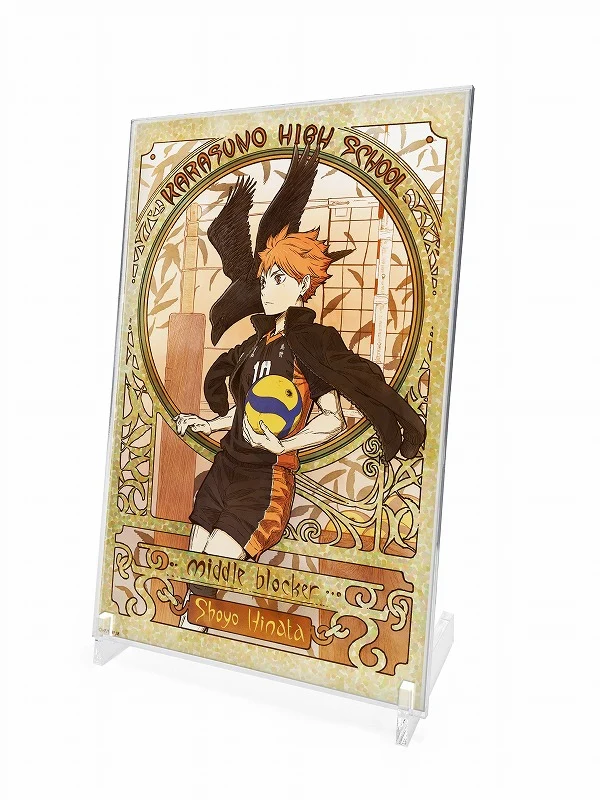 [Haikyu!!] Acrylic Art Board w/ Stands FLYING ver. Shoyo Hinata - Image 2