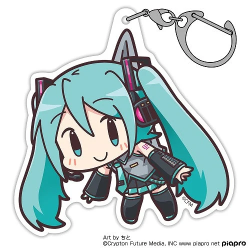 (Goods - Keychain) Hatsune Miku Acrylic Tsumamare