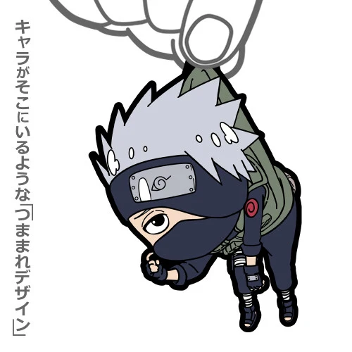 (Goods - Keychain) NARUTO: Shippuden Kakashi Hatake Tsumamare Worried Face Ver. - Image 2