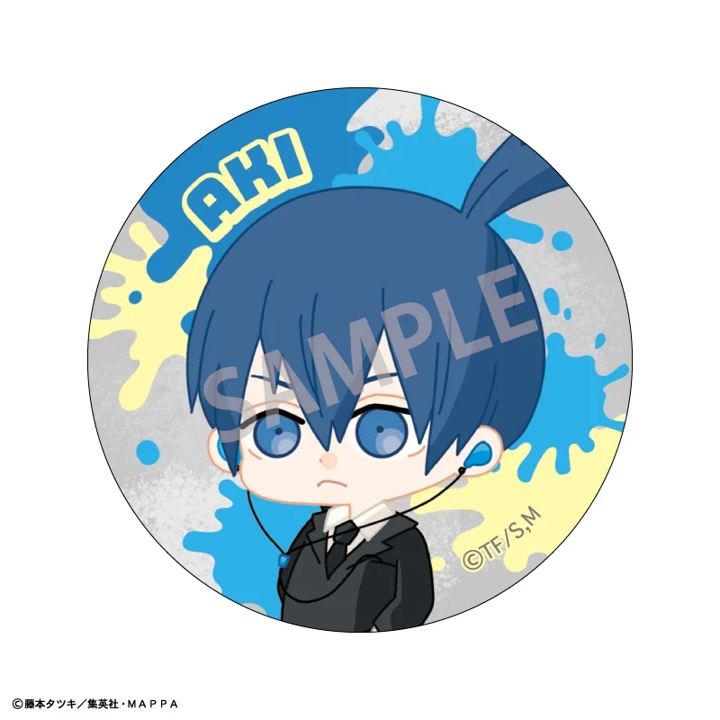 [Chainsaw Man] Trading Button Badge/ENJOY MUSIC (Blind Box -Single) - Image 2