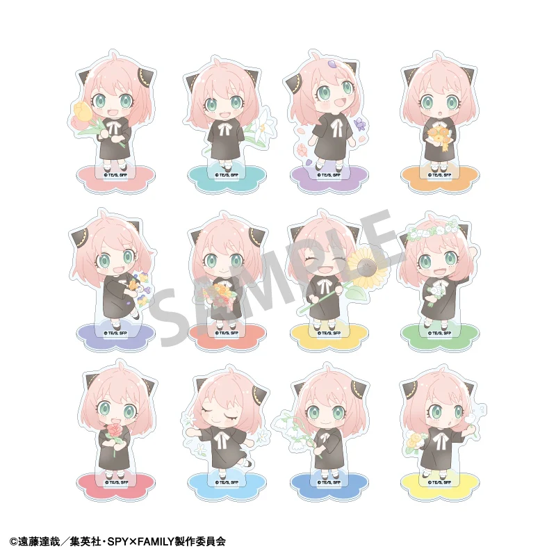 (Goods - Acrylic Stand) [SPY x FAMILY] Trading Acrylic Stand Flowery (Blind Box -Singles) - Image 2