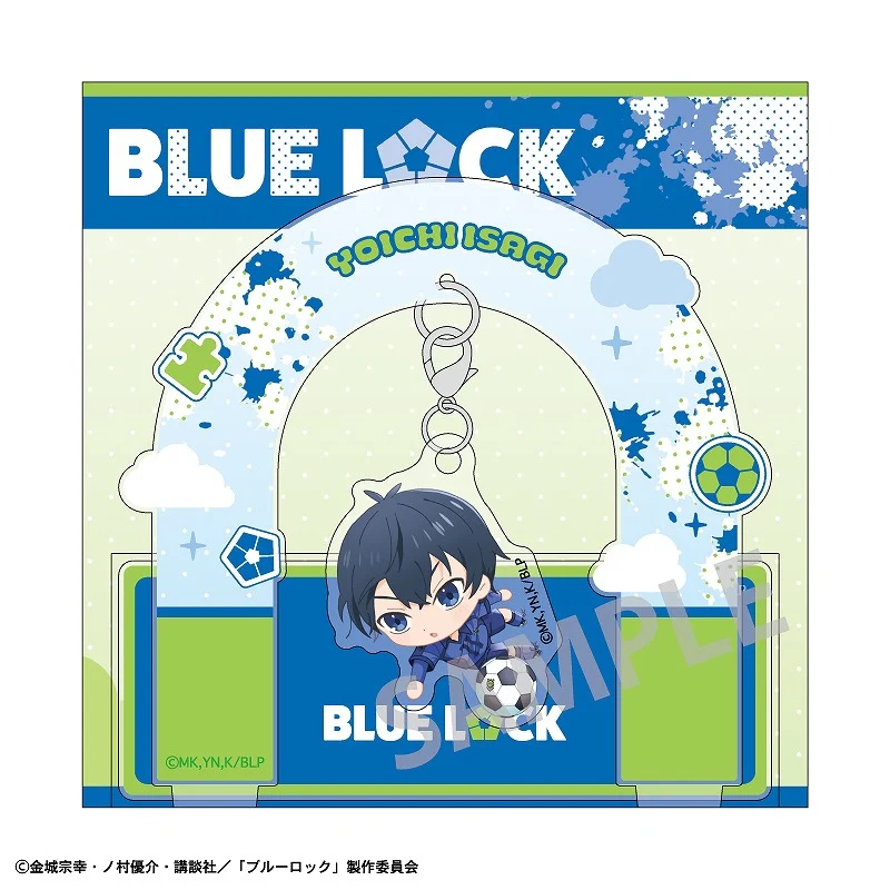 (Goods - Acrylic Stand) [Blue Lock] Dangling Acrylic Stand Yoichi Isagi/Okkochi - Image 2