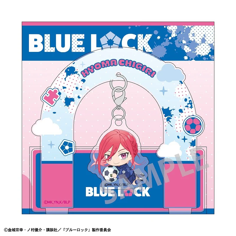 (Goods - Acrylic Stand) [Blue Lock] Dangling Acrylic Stand Hyoma Chigiri/Okkochi - Image 2