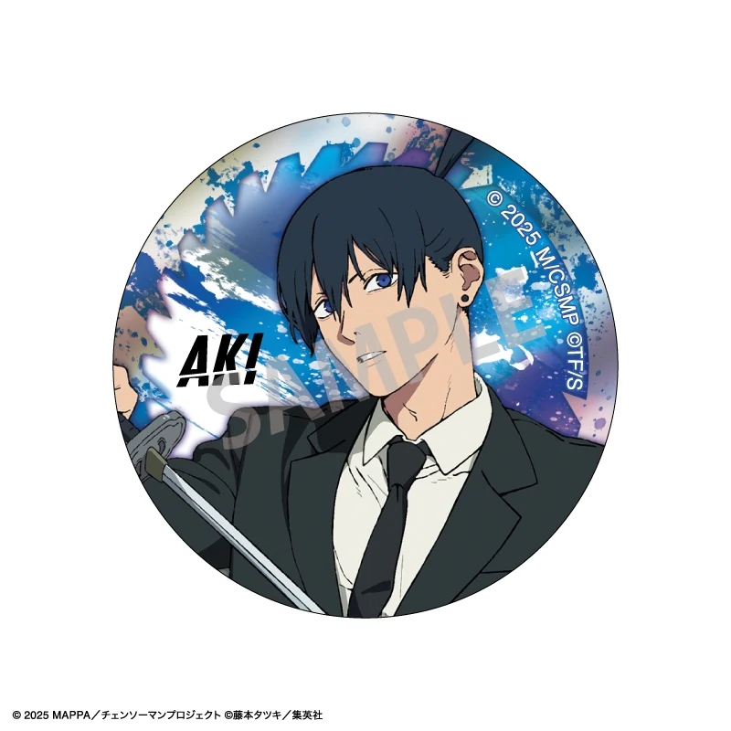 (Goods - Badge) Chainsaw Man The Movie: Reze Arc Trading Metallic Button Badge / Reze Arc (Blind Box -Single) - Image 5