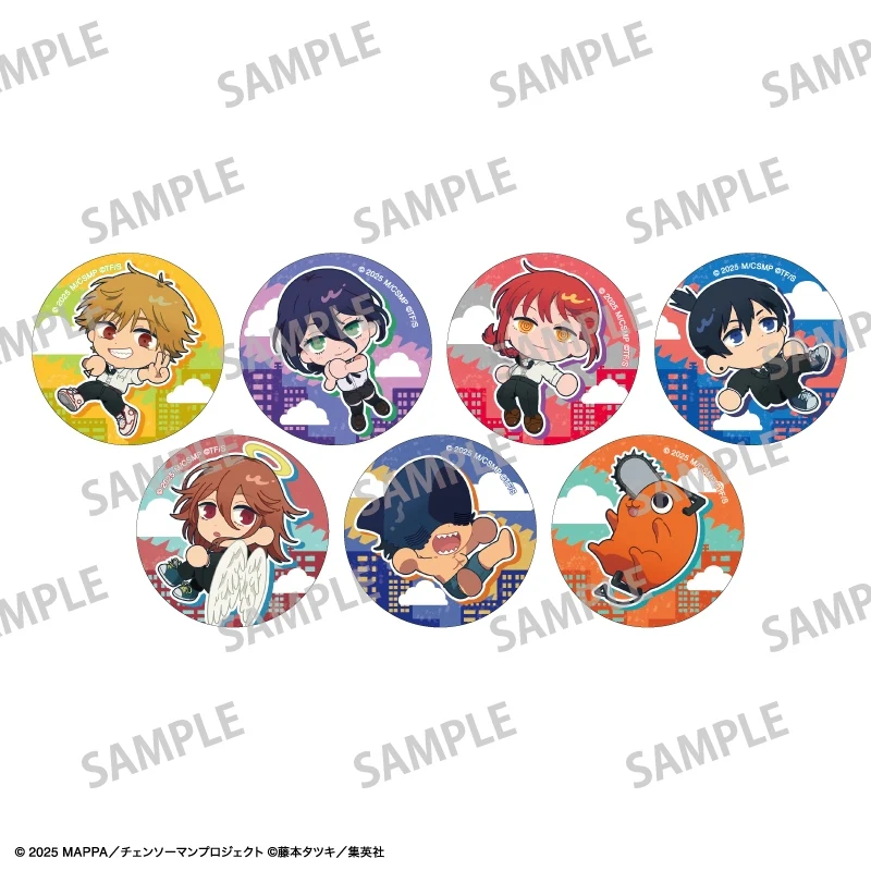 (Goods - Badge) Chainsaw Man The Movie: Reze Arc Trading Button Badge Okkochi (Blind Box -Single)