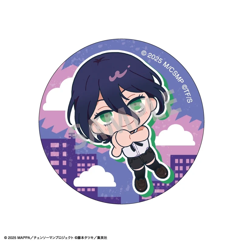 (Goods - Badge) Chainsaw Man The Movie: Reze Arc Trading Button Badge Okkochi (Blind Box -Single) - Image 3