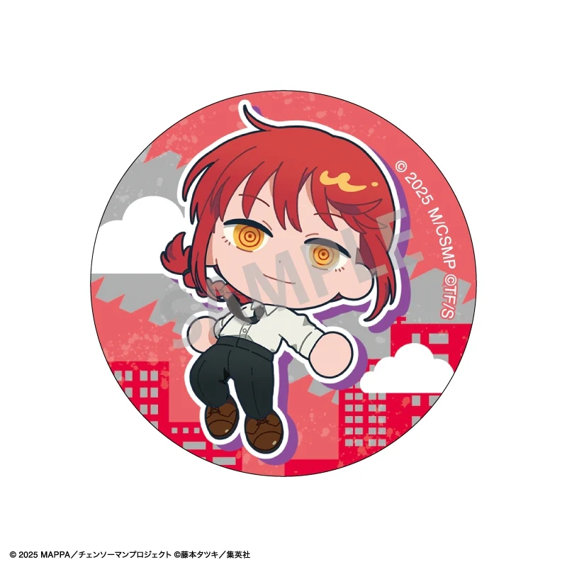 (Goods - Badge) Chainsaw Man The Movie: Reze Arc Trading Button Badge Okkochi (Blind Box -Single) - Image 4