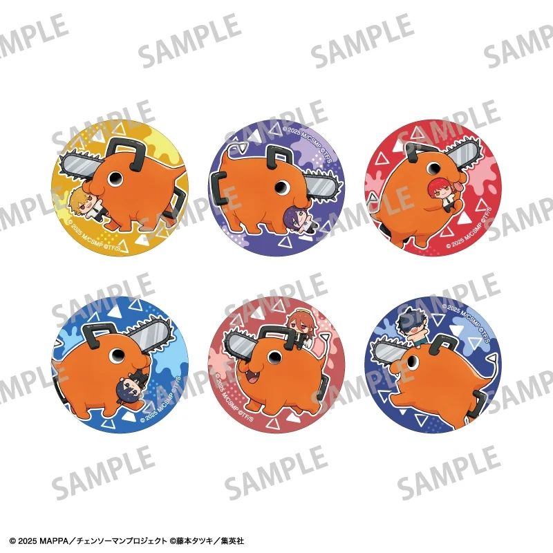 (Goods - Badge) Chainsaw Man The Movie: Reze Arc Trading Button Badge Mottekuteku (Blind Box -Single)