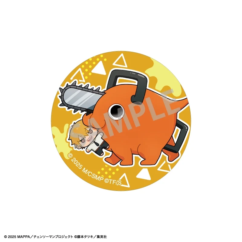(Goods - Badge) Chainsaw Man The Movie: Reze Arc Trading Button Badge Mottekuteku (Blind Box -Single) - Image 2