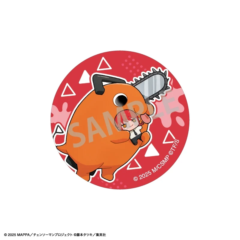 (Goods - Badge) Chainsaw Man The Movie: Reze Arc Trading Button Badge Mottekuteku (Blind Box -Single) - Image 4