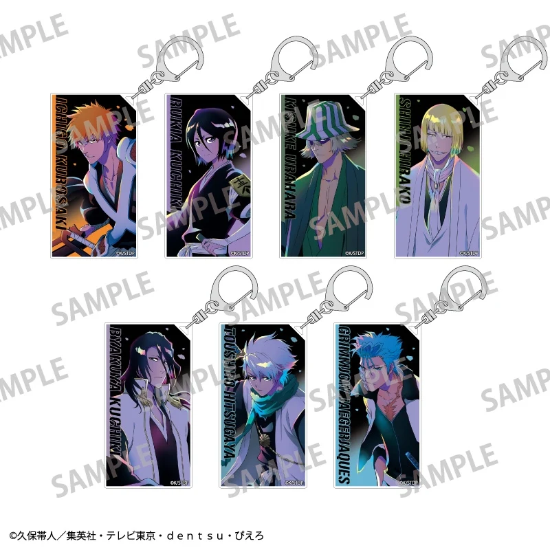 (Goods - Keychain) TV Anime BLEACH: Thousand-Year Blood War Trading Slim Keychain/Kamiani TOUCH (Blind Box -Single)