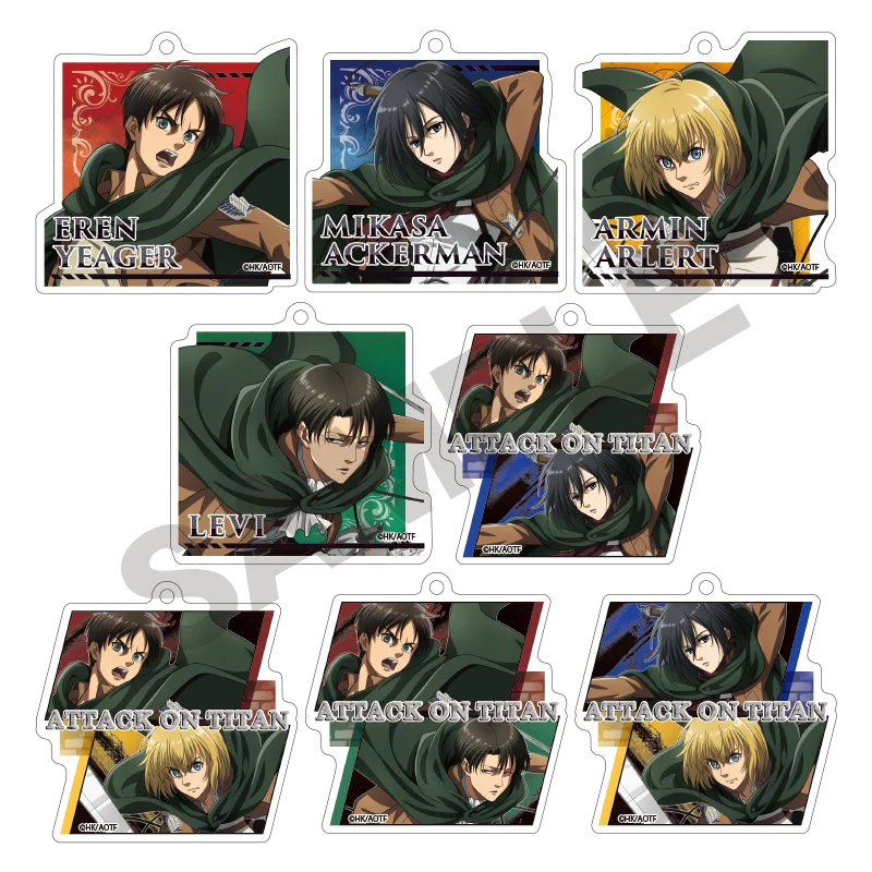 [Attack on Titan] Trading Acrylic Keychain - Image 2