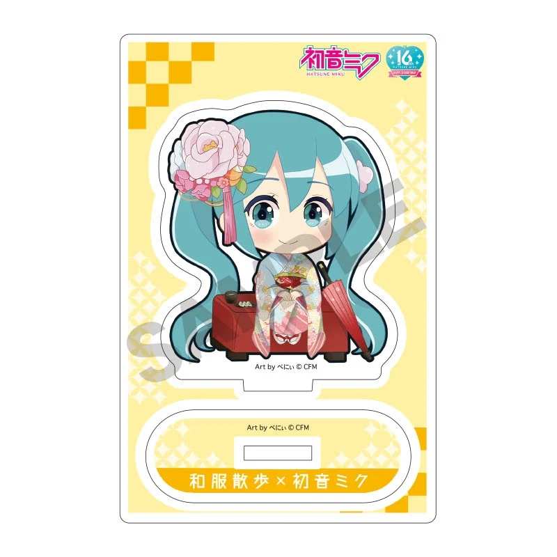 (Goods - Acrylic Stand) [Vocaloid] Hatsune Miku  Acrylic Stand Kyoto (Blind Box -Single)