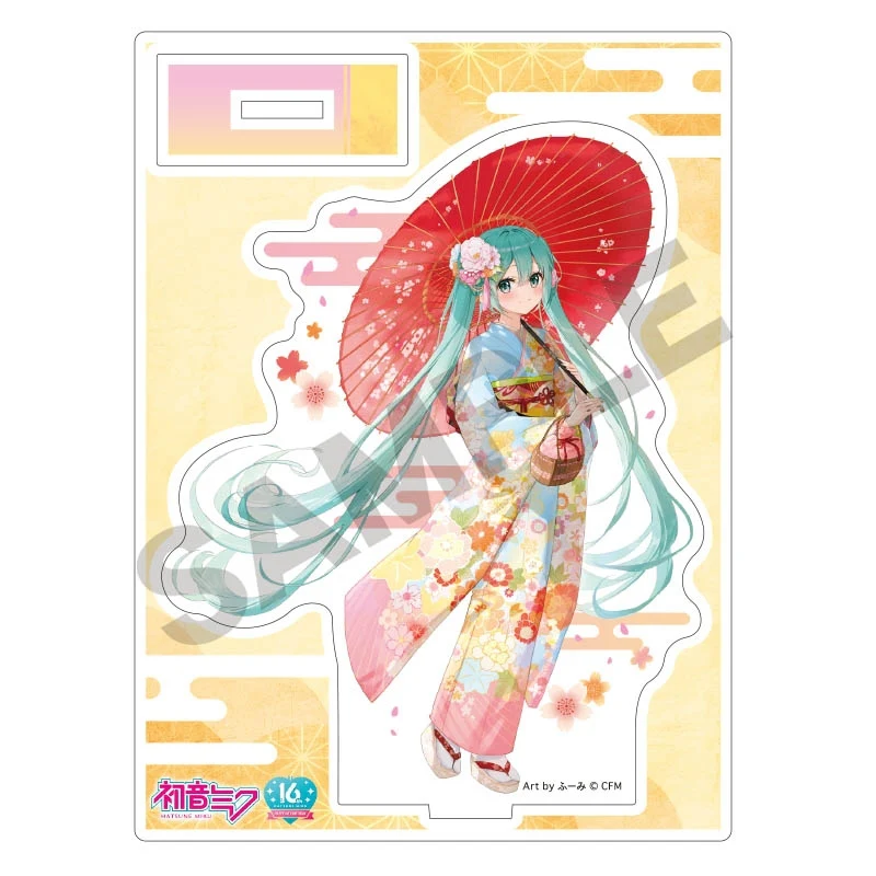 (Goods - Acrylic Stand) [Vocaloid] Hatsune Miku Acrylic Stand Stroll in Kimono